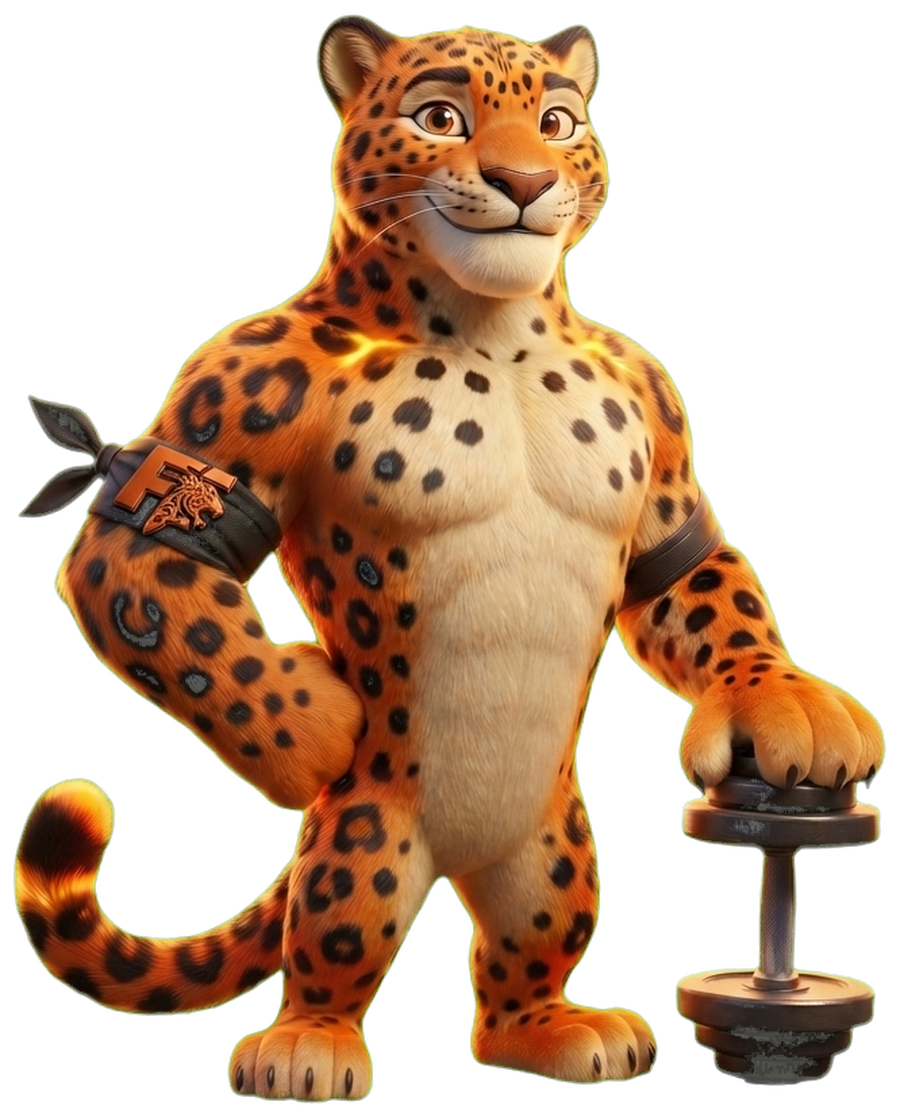 Mascote do Fera Fit